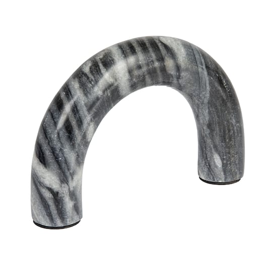 Hello Honey® 5" Gray Marble Arch Tabletop Shelf Décor